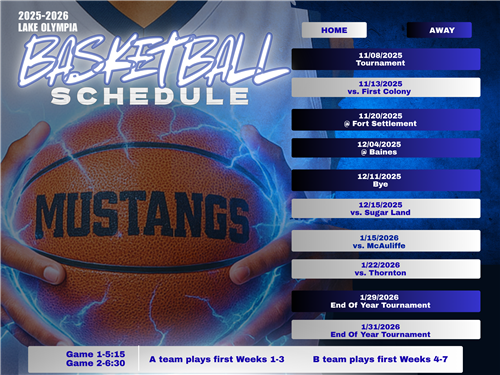  Boys Basketball Schedule
